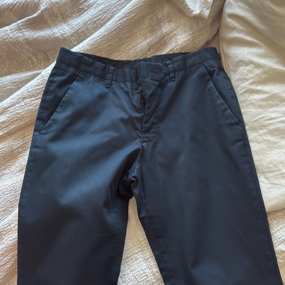 All saints trousers dark navy blue